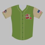 Hickory Crawdads Military Jersey 2025 Giveaway