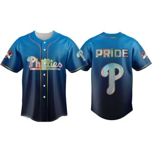 2025 Philadelphia Phillies LGBTQ Pride Night Jersey 1