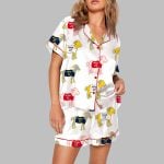 Fever Goat Print Pajama Set