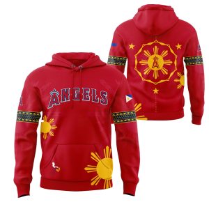 2025 LA Angels Filipino Heritage Night Hoodie