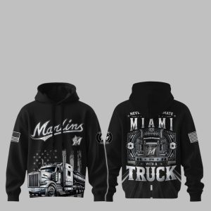 2025 Marlins Nation Truck Driver Appreciation Week Hoodie 1 1