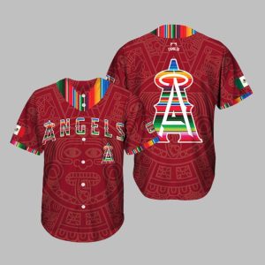 Los Angeles Angels Mexican Heritage Night Baseball Jersey 2025 1 1