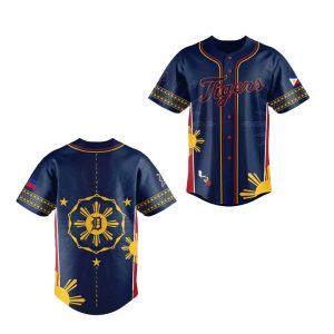 2025 Tigers Filipino Heritage Night Baseball Jersey