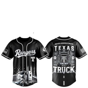 2025 Texas Rangers Truck Driver Appreciation Baseball Jersey Jogger Hat