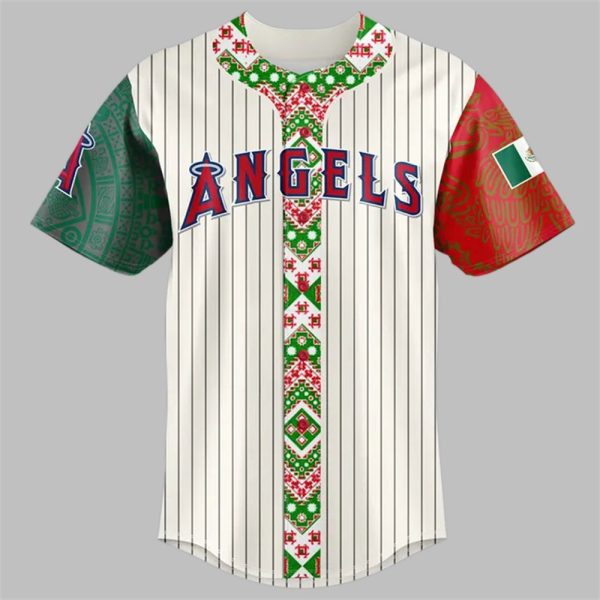 LA Angeles 2025 Mexican Heritage Night Jersey 3