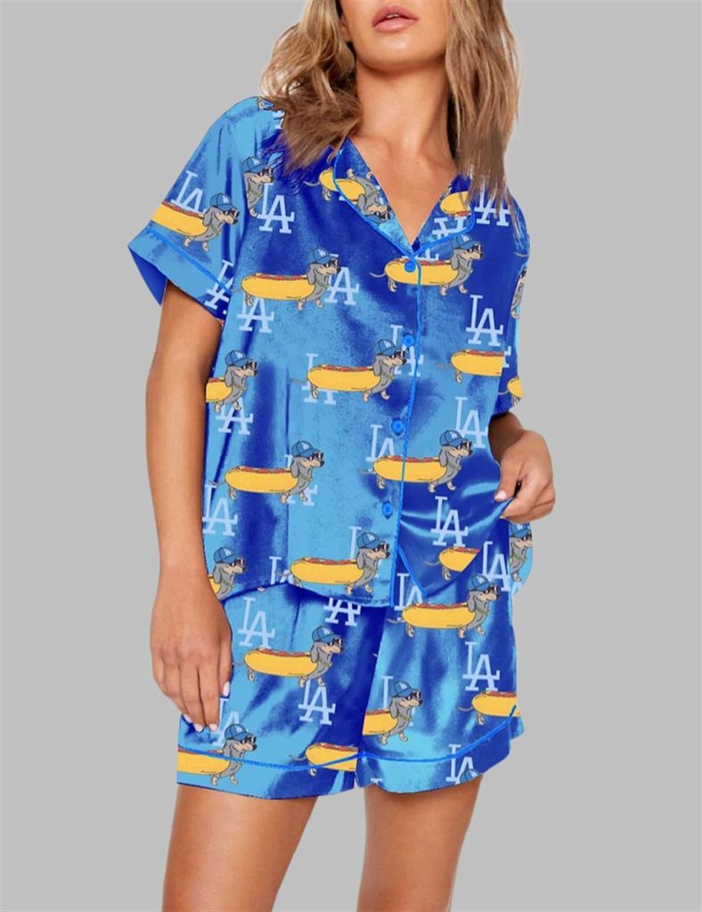 LA Dodgers Dogs Pajama Set 9 LA Dodgers Dogs Pajama Set 1