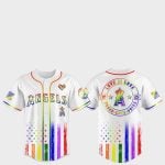 Los Angeles Angels Pride Month Love Is Love 2025 Jersey