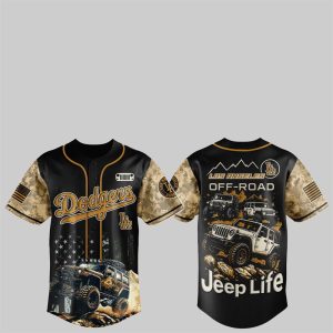 1 LA Dodgers Jeep Life Jersey 2025