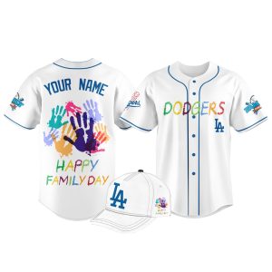 2025 LA Dodgers Happy Family Day Jersey