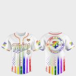 Minnesota Twins Pride Month Love Is Love 2025 Jersey
