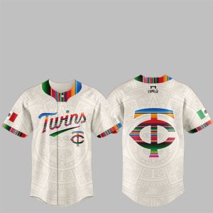 Minnesota Twins Mexican Heritage Night 2025 Jersey 1