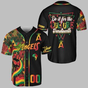2025 LA Angels Juneteenth Day Jersey 1 1