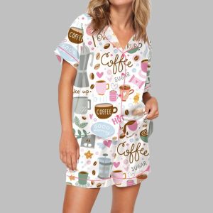 Coffee Pajama Set For Women 1