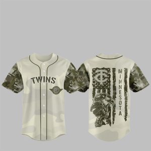 Twins 2025 Armed Forces Day Night Jersey 1