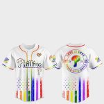 Philadelphia Phillies Pride Month Love Is Love 2025 Jersey