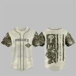 Phillies 2025 Armed Forces Day Night Jersey