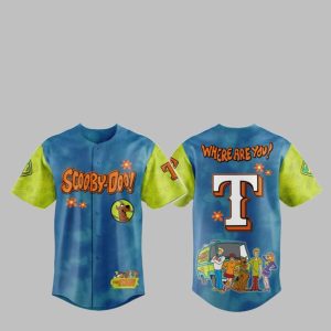 2025 Rangers Scooby-Doo Baseball Jersey
