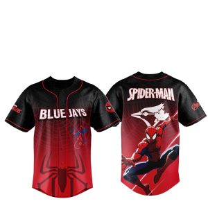 2025 Toronto Blue Jays Spider Man Night Baseball Jersey