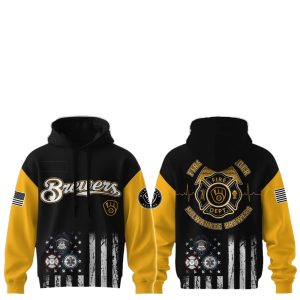 Milwaukee Brewers First Responders 2025 Hoodie