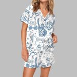 Retro America Coquette Pajama Set