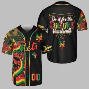 2025 NY Mets Juneteenth Day Jersey 1 1