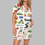 Road Trip Pajama Set For Women