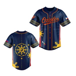 2025 Orioles Filipino Heritage Night Baseball Jersey