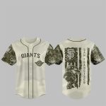 SF Giants 2025 Armed Forces Day Night Jersey