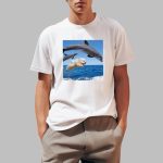 Dolphins And Dog Shirt