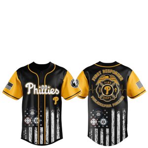 Philadelphia Phillies First Responders 2025 Baseball Jersey