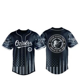 Orioles US Navy Military Jersey 2025