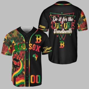 2025 Red Sox Juneteenth Day Jersey 1 1