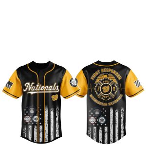 Washington Nationals First Responders 2025 Baseball Jersey Jogger Hat