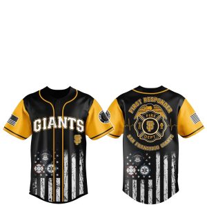 SF Giants Responders 2025 Baseball Jersey Jogger Hat