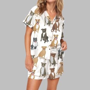 Pitbull Pajama Set For Women 1
