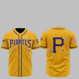 2025 Pittsburgh Pirates Happy Independence Day Baseball Jersey 1 1