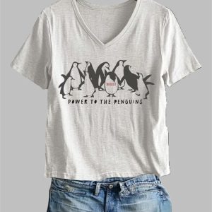 Women's Resist Power To The Penguins Print T-Shirt