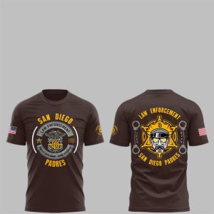 Padres x Law Enforcement Appreciation Day 2025 Shirt 1