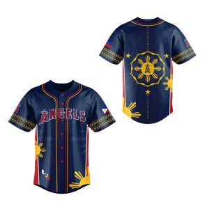 Angels Filipino Heritage Night Baseball Jersey 2025