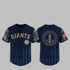 2025 SF Giants United State Navy Military Appreciation Night Jersey 1 1