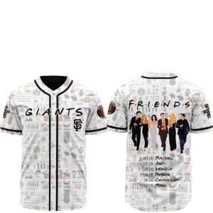 2025 San Francisco Giants Friends Baseball Jersey