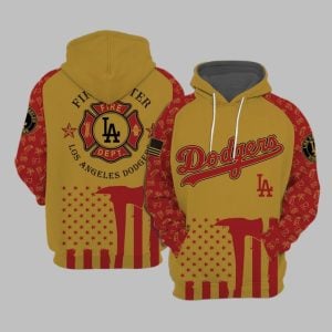 Dodgers Firefighter Appreciation Night Hoodie 2025 1 1