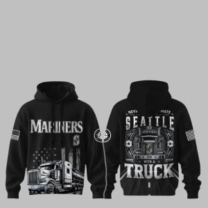 2025 Mariners Nation Truck Driver Appreciation Week Hoodie 1 1