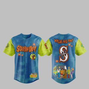 2025 Mariners Scooby Doo Baseball Jersey 1 1