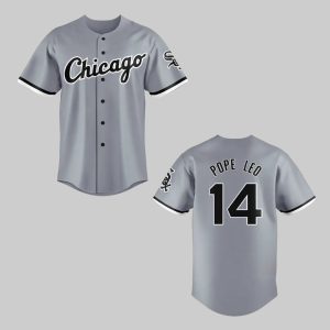 White Sox Pope Leo XIV Baseball Jersey 0