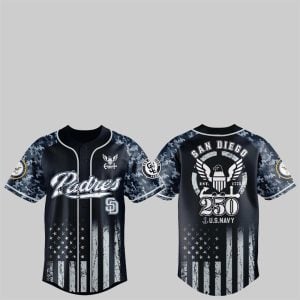 1 SD Padres 250th US NAVY Jersey 2025