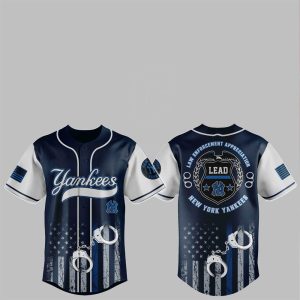 2025 NY Yankees Law Enforcement Appreciation Day Jersey