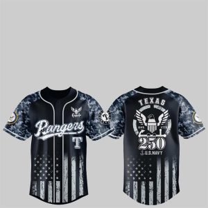 1 Rangers 250th US NAVY Jersey 2025