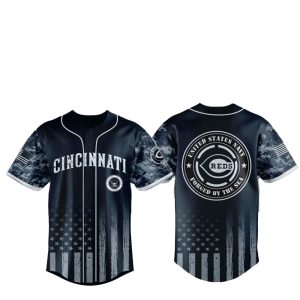 Reds US Navy Military Jersey 2025