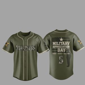 2025 Seattle Mariners Military Appreciation Day Jersey